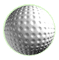 Spinning Golf Ball
